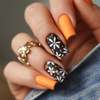Satin Top MollyNails Matte No-Wipe Top Coat, No Rinsing Required, Clear, 10g