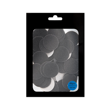 Abrasive caps, replaceable discs, 150 grit, for PodoDisk, size M, 20 mm, 50 pcs.