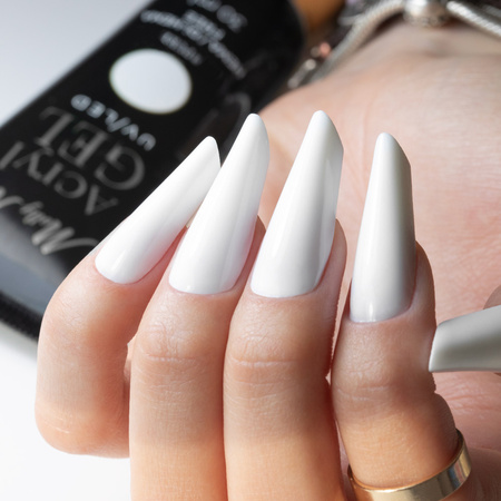 Polygel acrylic gel HEMA/Di-HEMA Free White 30ml
