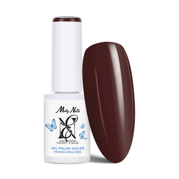 MollyNails by Ewelina Staszak Talizman T2 Brown Obsidian LED/UV Gel Polish (HEMA/Di-HEMA Free) 7g