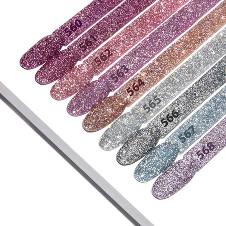 Esmalte híbrido MollyNails Flashing Lights Demode sin HEMA ni Di-HEMA, 8 g, n.º 560