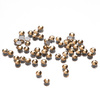 Strass en verre pour ongles SS3 Light Topaz, environ 50 pièces.