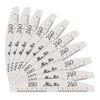 Mineral-Nagelfeile, Bootsform, Halbmond, 180/240, Standard, MollyNails