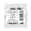 Capuchons abrasifs pour pédicure avec insert en coton, 13 mm, grain 100, marron, AlleMed, 10 pièces