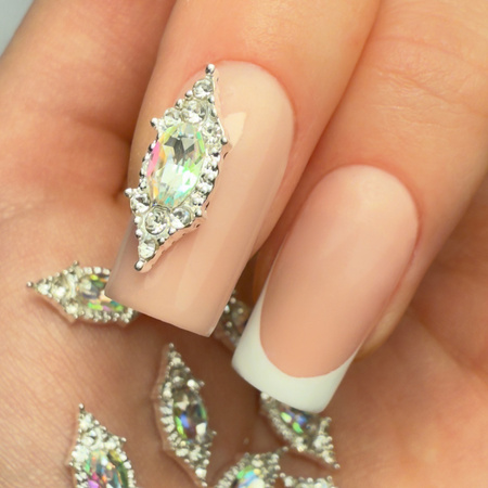Décorations pour ongles : strass 3D MollyNails n° 2, 10 pièces