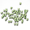 Strass pour ongles en verre SS3 Peridot, environ 50 pièces