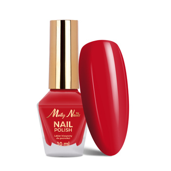 Esmalte clásico MollyNails Red Vinyl, 10 ml