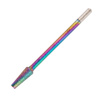 Fraise diamantée Unicorn arc-en-ciel, conique effilée, n° 2