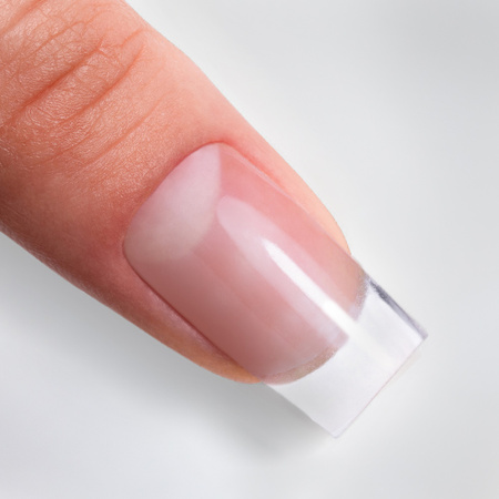 Jelly Builder Gel von MollyNails – ein festes, dickflüssiges Gel zum Aufbau von Geleichnägeln, klar, HEMA/Di-HEMA-frei, 50 g