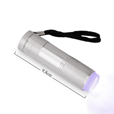 Mini torcia LED/UV da 9 W per unghie con timbro per lo stamping