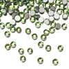 Cristales para uñas SS3 Peridot, aprox. 50 unidades