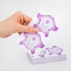 MollyNails Flexible purple nail extension form templates, 200 pcs