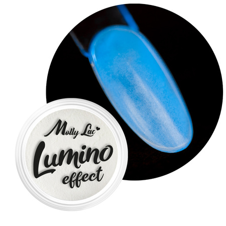 MollyLac Lumino Effect No. 3 glow-in-the-dark nail powder
