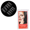 Moldes superiores para uñas Dualformas, modelo 4, transparentes, para gel, acrilogel y acrílico, 100 unidades