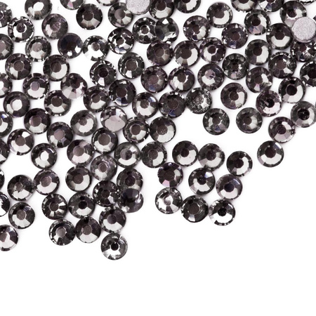 Glas-Strasssteine für Nägel SS5 Black Diamond, ca. 50 Stück