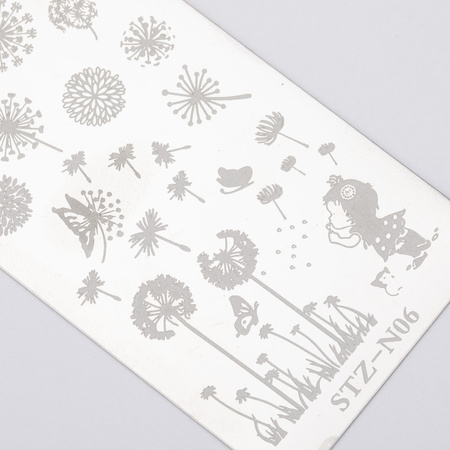 Stempelplatte mit Motiven „Wonderland“ STZ-N06